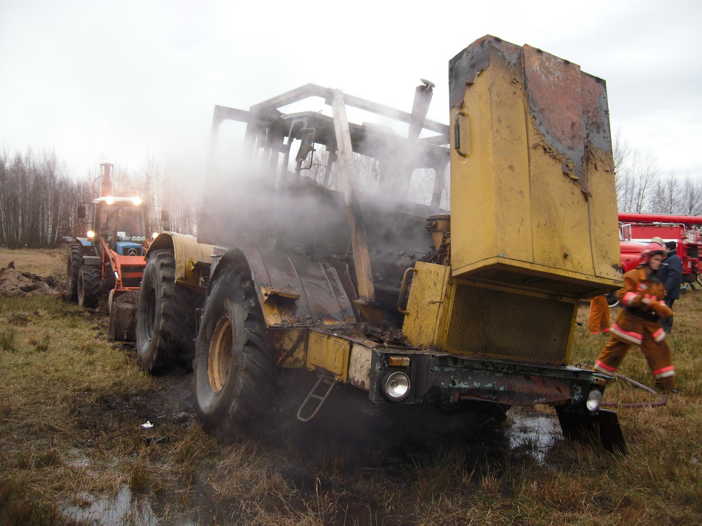 РОСГОССТРАХ в Краснодарском крае выплатил более 5,7 млн. рублей за сгоревший трактор