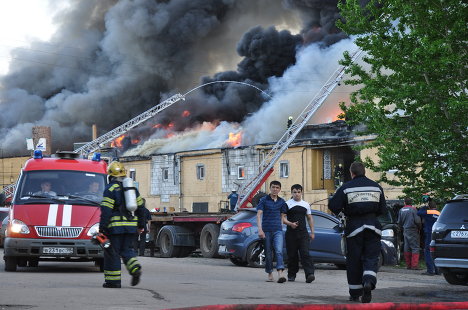 РЕСО-Гарантия выплатила свыше 30 млн. рублей за пожар на Бадаевских складах 